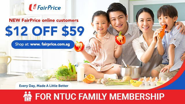 FairPrice Online For NTUC Family Membeship